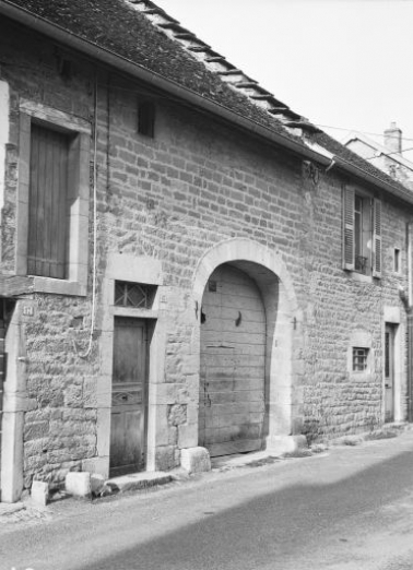 Façade antérieure. © Région Bourgogne-Franche-Comté, Inventaire du patrimoine