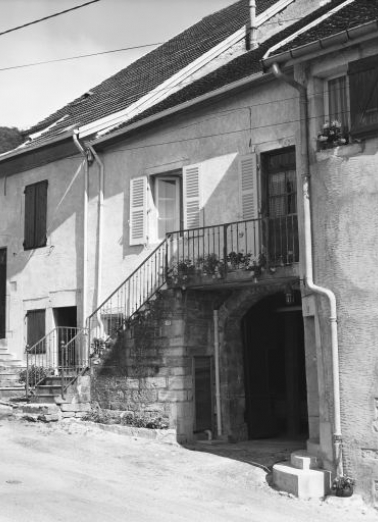 Façade antérieure. © Région Bourgogne-Franche-Comté, Inventaire du patrimoine