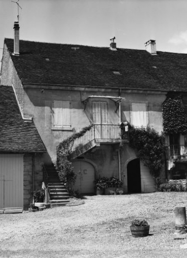 Façade antérieure. © Région Bourgogne-Franche-Comté, Inventaire du patrimoine
