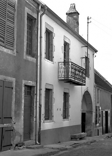 Façade antérieure. © Région Bourgogne-Franche-Comté, Inventaire du patrimoine