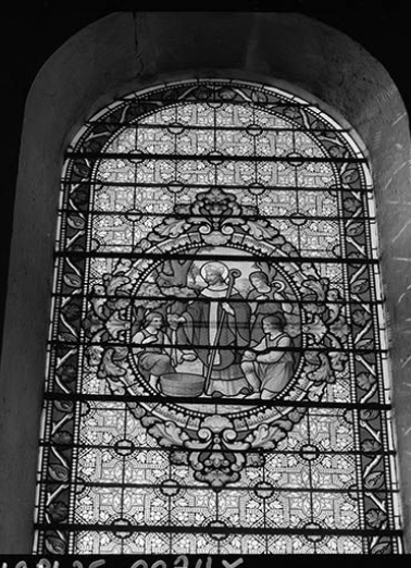 Baie 2 : saint Théodule. © Région Bourgogne-Franche-Comté, Inventaire du patrimoine