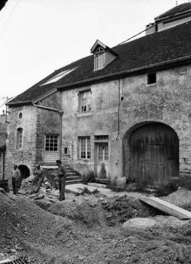 Façade antérieure, partie gauche. © Région Bourgogne-Franche-Comté, Inventaire du patrimoine