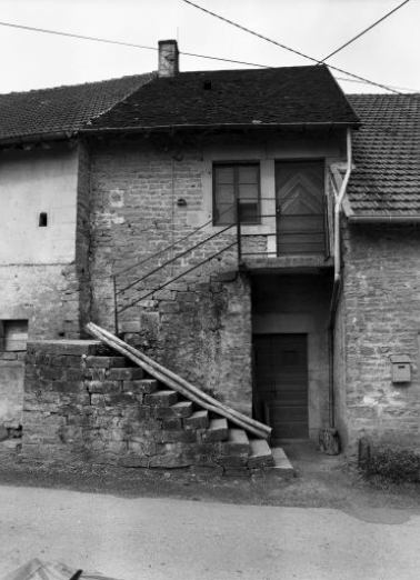 Façade antérieure de face. © Région Bourgogne-Franche-Comté, Inventaire du patrimoine