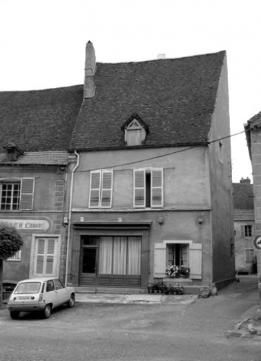 Maison située 33 Grande Rue : façade antérieure. © Région Bourgogne-Franche-Comté, Inventaire du patrimoine