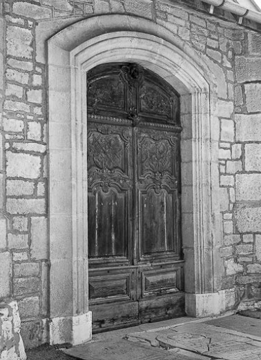 Vue d'ensemble de la première porte d'entrée. © Région Bourgogne-Franche-Comté, Inventaire du patrimoine