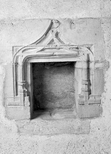 Niche dans un mur intérieur. © Région Bourgogne-Franche-Comté, Inventaire du patrimoine