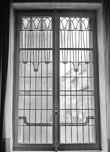 Fenêtre à deux battants. © Région Bourgogne-Franche-Comté, Inventaire du patrimoine