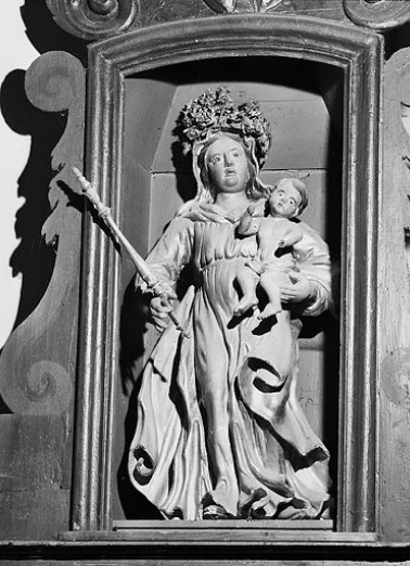 Vierge à l'Enfant. © Région Bourgogne-Franche-Comté, Inventaire du patrimoine