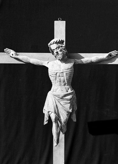 Christ en croix. © Région Bourgogne-Franche-Comté, Inventaire du patrimoine