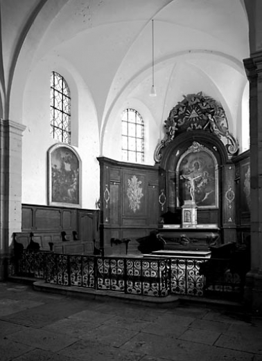 Vue de trois quarts gauche. © Région Bourgogne-Franche-Comté, Inventaire du patrimoine
