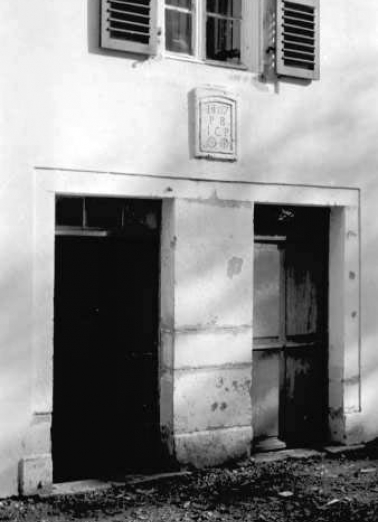 Détail de l'habitation. © Région Bourgogne-Franche-Comté, Inventaire du patrimoine