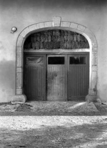 Partie agricole : porte de grange. © Région Bourgogne-Franche-Comté, Inventaire du patrimoine