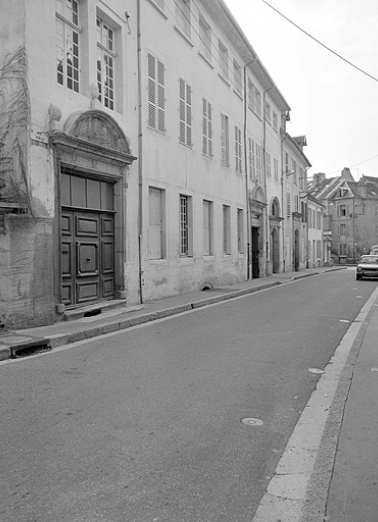 Façade sur la rue Sébile. © Région Bourgogne-Franche-Comté, Inventaire du patrimoine