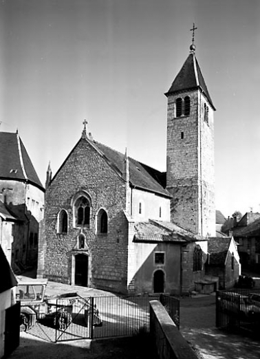 Vue des façades ouest et sud. © Région Bourgogne-Franche-Comté, Inventaire du patrimoine