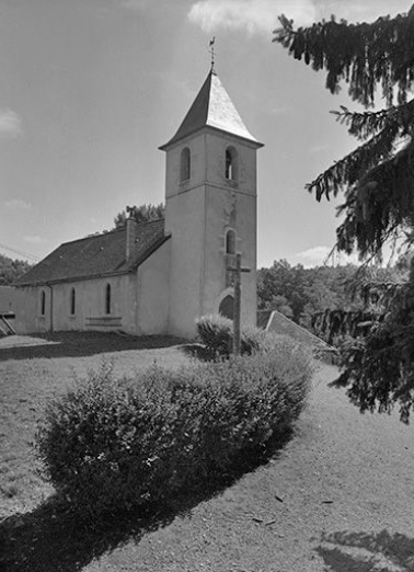 Façades antérieure et latérale gauche. © Région Bourgogne-Franche-Comté, Inventaire du patrimoine