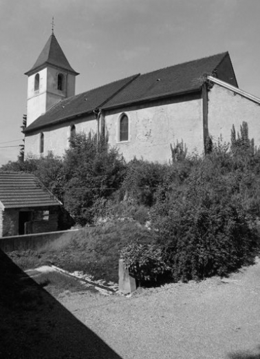 Façade latérale droite. © Région Bourgogne-Franche-Comté, Inventaire du patrimoine