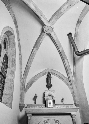 Chapelle gauche. © Région Bourgogne-Franche-Comté, Inventaire du patrimoine