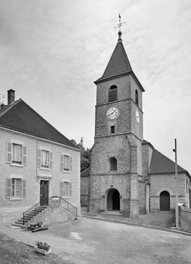 Façade antérieure. © Région Bourgogne-Franche-Comté, Inventaire du patrimoine