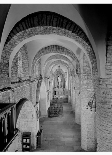 Eglise Saint-Désiré. Vaisseau latéral nord, vue générale. © Région Bourgogne-Franche-Comté, Inventaire du patrimoine