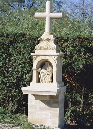 Vue de face après restauration. © Région Bourgogne-Franche-Comté, Inventaire du patrimoine Vue de face après restauration. © Région Bourgogne-Franche-Comté, Inventaire du patrimoine
