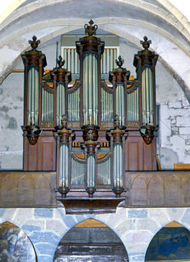Vue générale de face en plongée. © Région Bourgogne-Franche-Comté, Inventaire du patrimoine