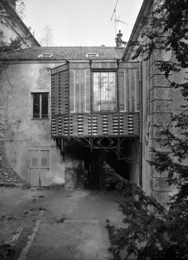 Elévation de l'aile du logis depuis la cour. © Région Bourgogne-Franche-Comté, Inventaire du patrimoine