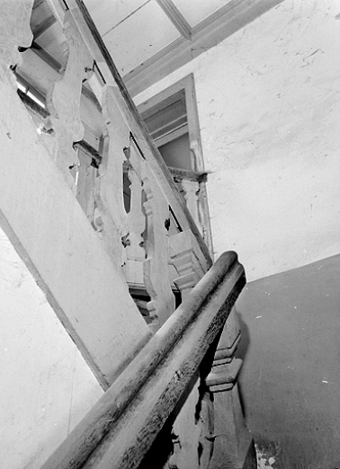 Escalier. © Région Bourgogne-Franche-Comté, Inventaire du patrimoine