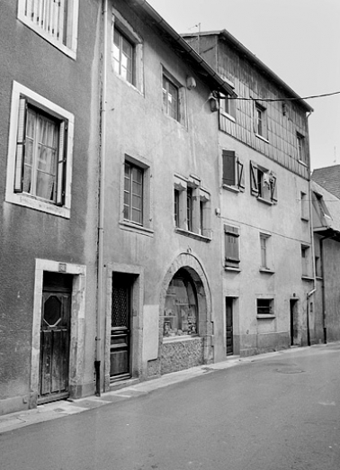 Maison 6, rue Laurillard. 16e siècle. © Région Bourgogne-Franche-Comté, Inventaire du patrimoine