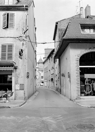 Rue Laurillard. © Région Bourgogne-Franche-Comté, Inventaire du patrimoine Rue Laurillard. © Région Bourgogne-Franche-Comté, Inventaire du patrimoine