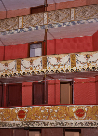 Détail des balcons. © Région Bourgogne-Franche-Comté, Inventaire du patrimoine