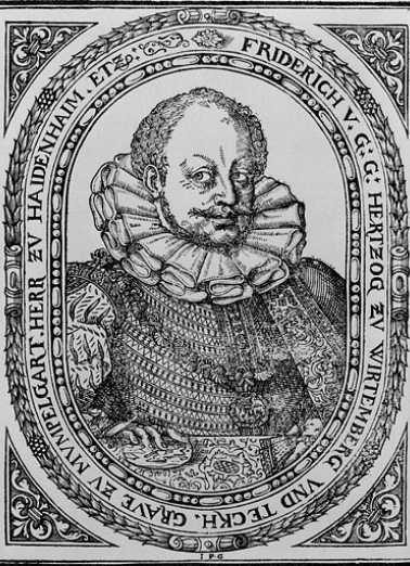 Portrait du prince Frédéric de Wurtemberg, 1602. © Région Bourgogne-Franche-Comté, Inventaire du patrimoine Portrait du prince Frédéric de Wurtemberg, 1602. © Région Bourgogne-Franche-Comté, Inventaire du patrimoine