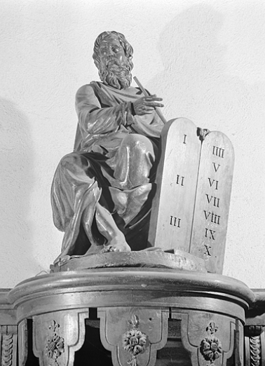 Moïse. © Région Bourgogne-Franche-Comté, Inventaire du patrimoine