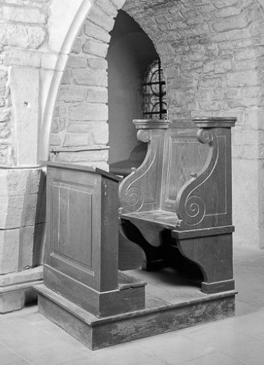 Vue d'une stalle. © Région Bourgogne-Franche-Comté, Inventaire du patrimoine