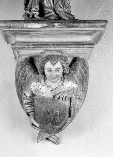 Console de droite, vue de face. © Région Bourgogne-Franche-Comté, Inventaire du patrimoine