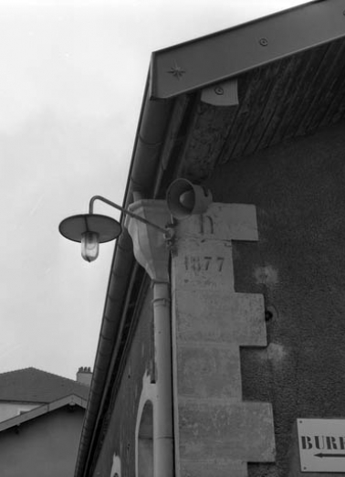 Corps de garde droit : chronogramme. © Région Bourgogne-Franche-Comté, Inventaire du patrimoine