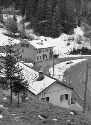 Vue d'ensemble plongeante, depuis le nord. © Région Bourgogne-Franche-Comté, Inventaire du patrimoine
