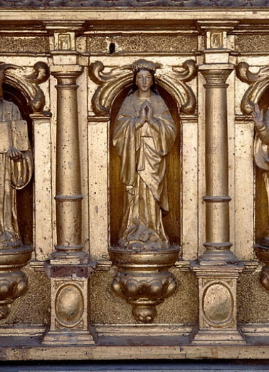 Sainte Cécile (?). © Région Bourgogne-Franche-Comté, Inventaire du patrimoine