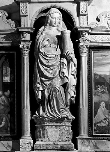 Sainte Marie Madeleine, vue de face. © Région Bourgogne-Franche-Comté, Inventaire du patrimoine