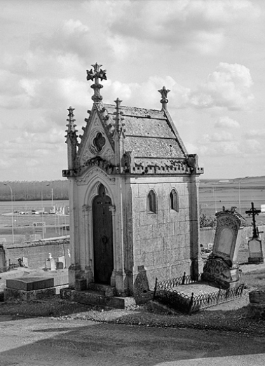 Vue de trois quarts droit. © Région Bourgogne-Franche-Comté, Inventaire du patrimoine