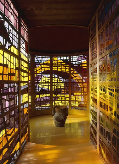 Vue d'ensemble du baptistère. © Région Bourgogne-Franche-Comté, Inventaire du patrimoine