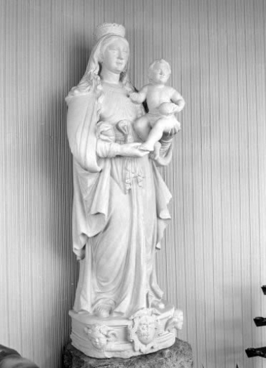 Vierge à l'Enfant. © Région Bourgogne-Franche-Comté, Inventaire du patrimoine