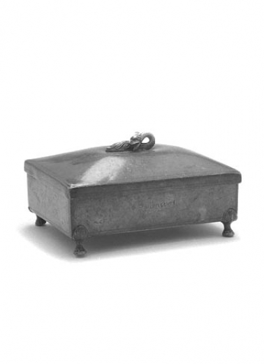 Boîte à osties protestante. © Région Bourgogne-Franche-Comté, Inventaire du patrimoine