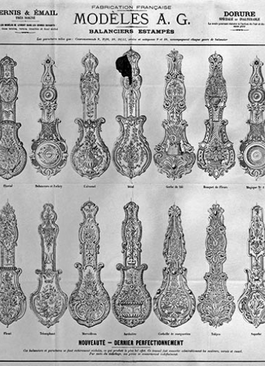 [Balanciers] Modèles A.G. © Région Bourgogne-Franche-Comté, Inventaire du patrimoine