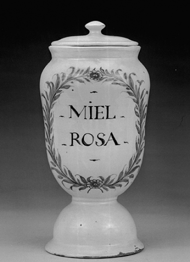 Vue d'un albarello. © Région Bourgogne-Franche-Comté, Inventaire du patrimoine