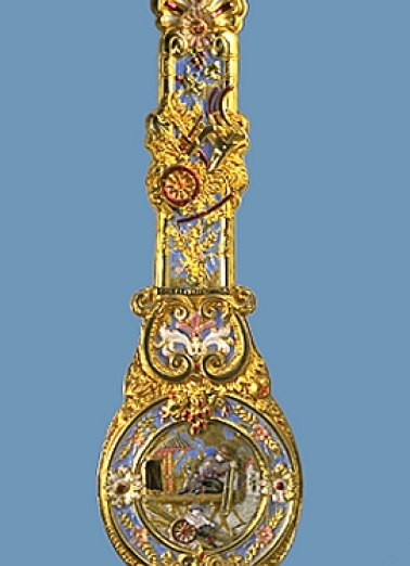 Balancier d'horloge comtoise. © Région Bourgogne-Franche-Comté, Inventaire du patrimoine Balancier d'horloge comtoise. © Région Bourgogne-Franche-Comté, Inventaire du patrimoine