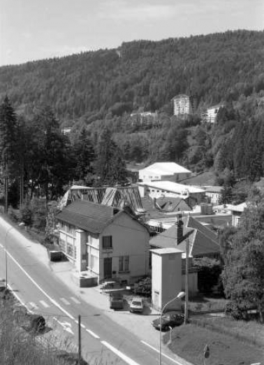 Vue d'ensemble plongeante. © Région Bourgogne-Franche-Comté, Inventaire du patrimoine Vue d'ensemble plongeante. © Région Bourgogne-Franche-Comté, Inventaire du patrimoine