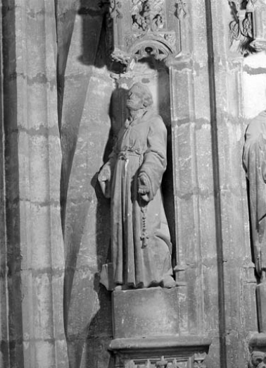 Saint Fiacre : de trois quarts droit. © Région Bourgogne-Franche-Comté, Inventaire du patrimoine