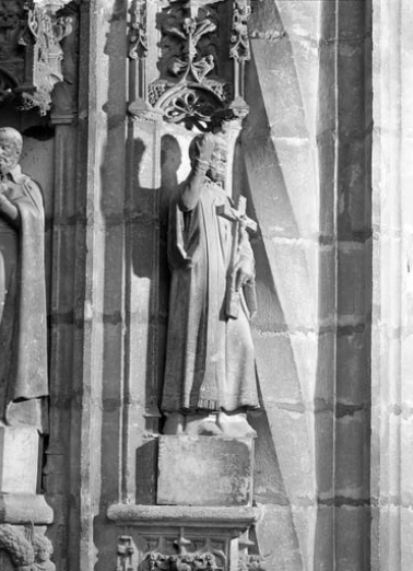 Saint François Xavier : de trois quarts gauche. © Région Bourgogne-Franche-Comté, Inventaire du patrimoine