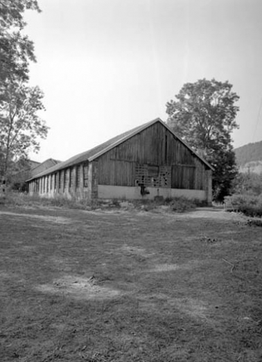 Clouterie vue du nord. © Région Bourgogne-Franche-Comté, Inventaire du patrimoine