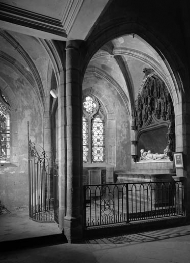 Vue d'ensemble de la chapelle des fonts baptismaux. © Région Bourgogne-Franche-Comté, Inventaire du patrimoine